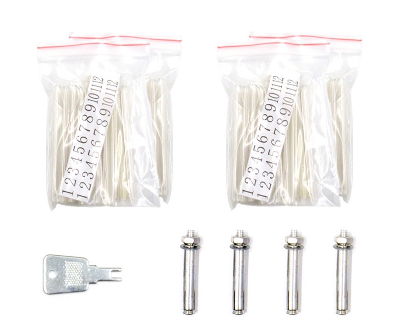 48 Adapter Slot Indoor Wall Mount Box Single Door