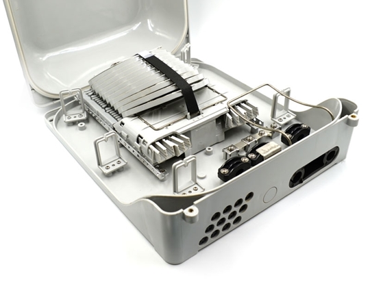 80 Splice Fiber Optic Termination Box 14 Ports 80 Splice Fiber Optic Termination Box 14 Ports