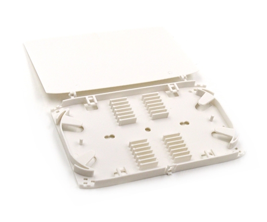12 Fiber White Fusion Splice Tray 12 Fiber White Fusion Splice Tray