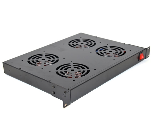 Network Rack Cooling Fan 4 Fan 1U  Network Rack Cooling Fan 4 Fan 1U