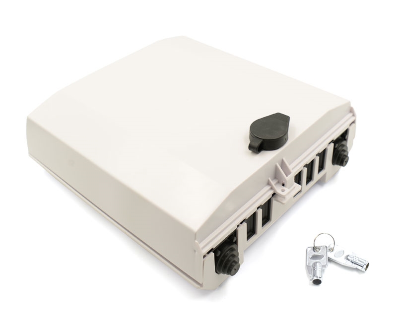 48 Splice Fiber Optic Termination Box 7 Ports
