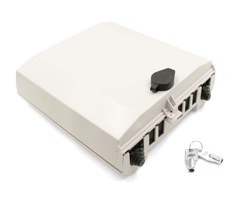 48 Splice Fiber Optic Termination Box 7 Ports