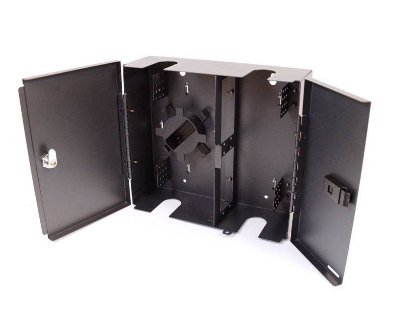 4 LGX Wall Mount Patch Panel with 2 Doors