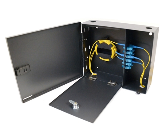 2 LGX Wall Mount Patch Panel with Single Door 2 LGX Wall Mount Patch Panel with Single Door
