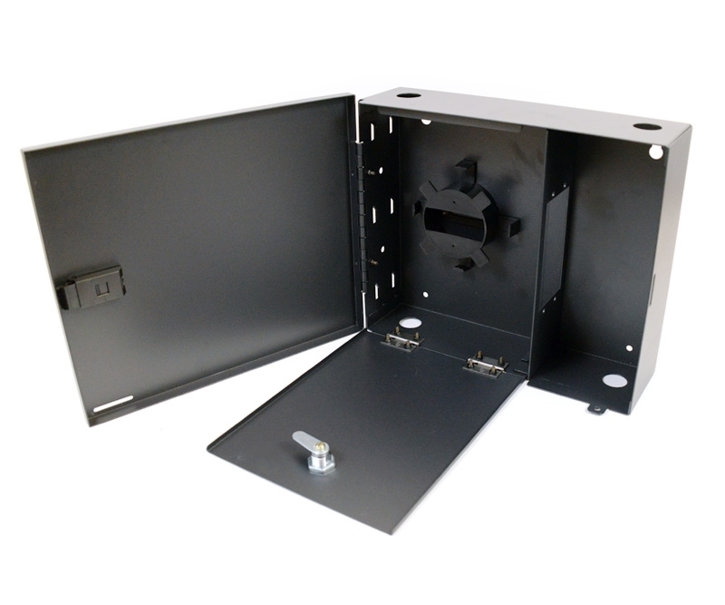 2 LGX Wall Mount Patch Panel with Single Door